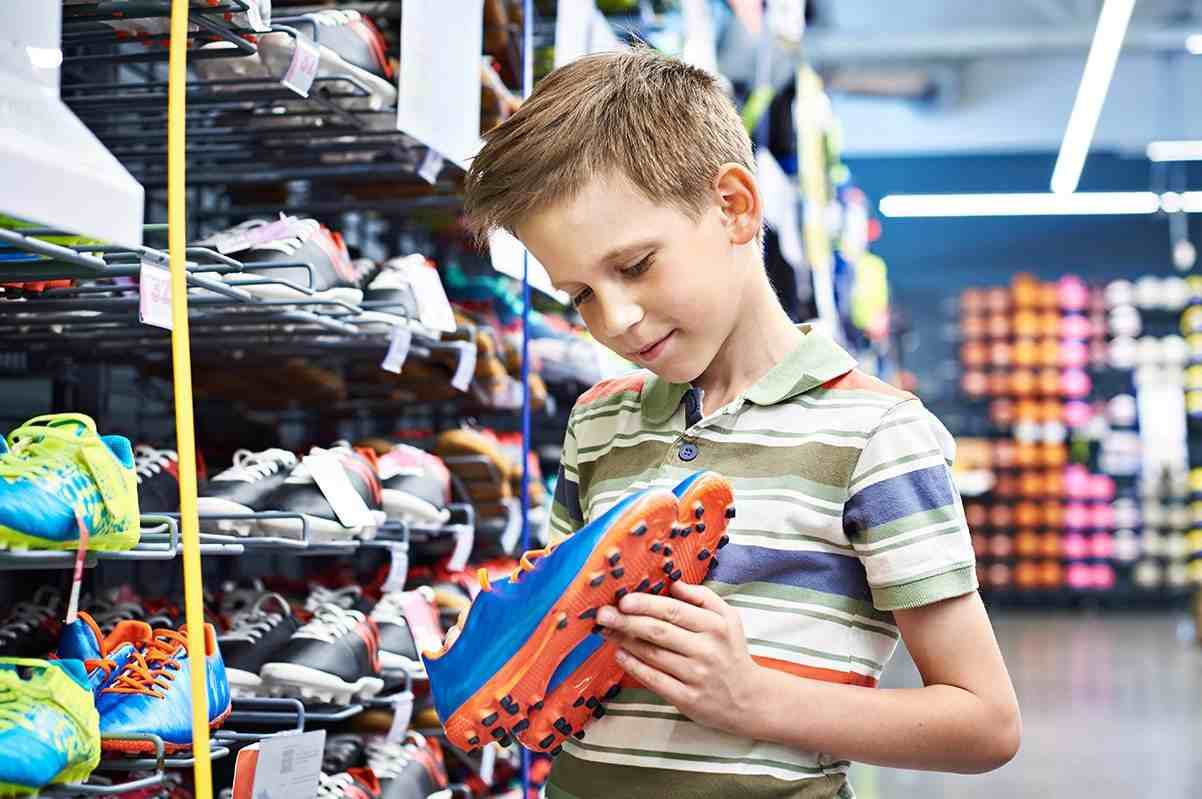 boy soccer boots shopping